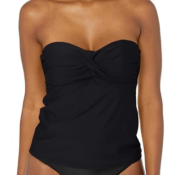 NWOT XL Halter/Strapless Tankini Top - Picture 2 of 12
